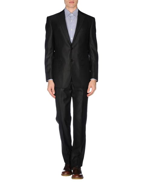 versace black suit